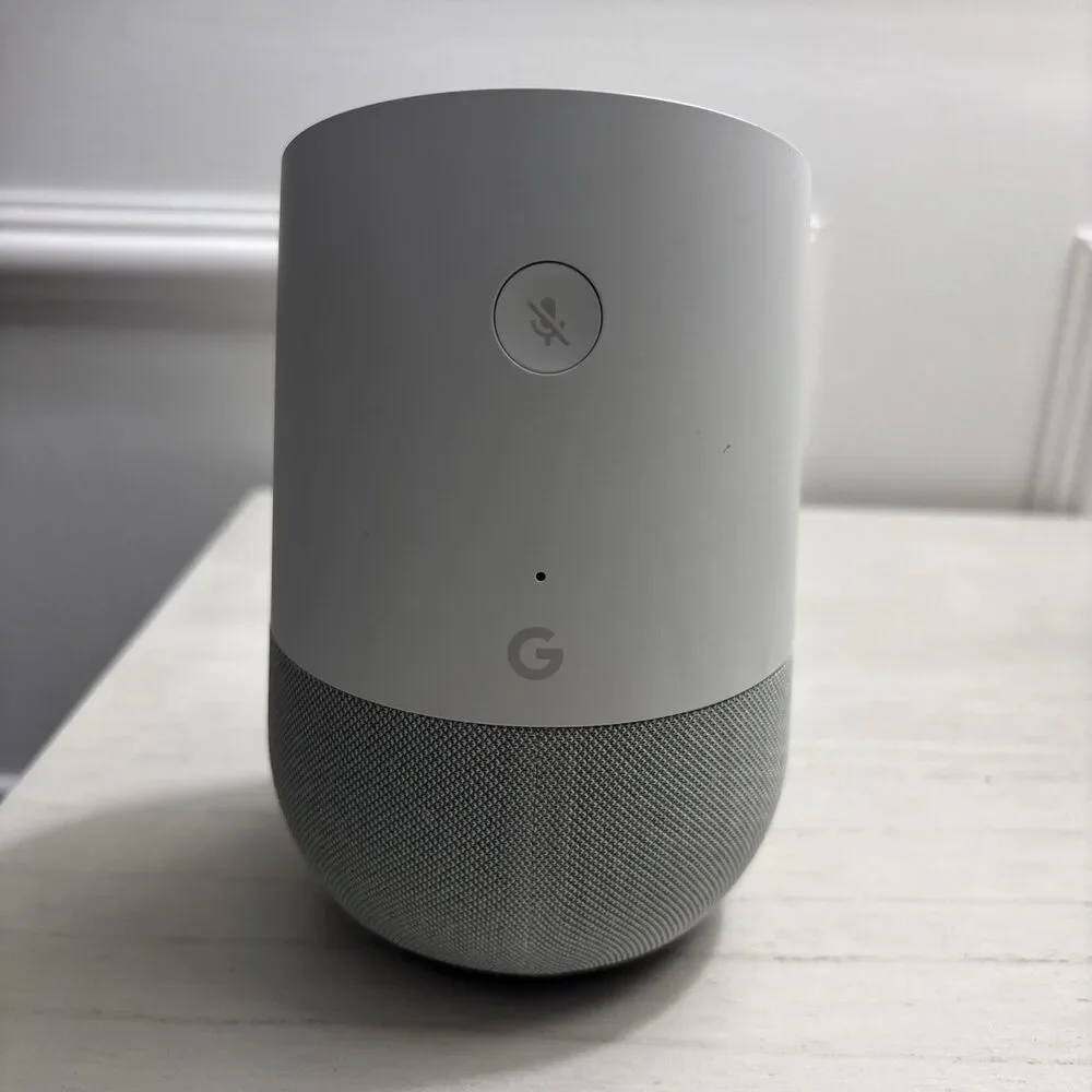 Google Home Smart Assistant - White Slate - Missing Cord